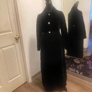 Elegant Black Trench Coat